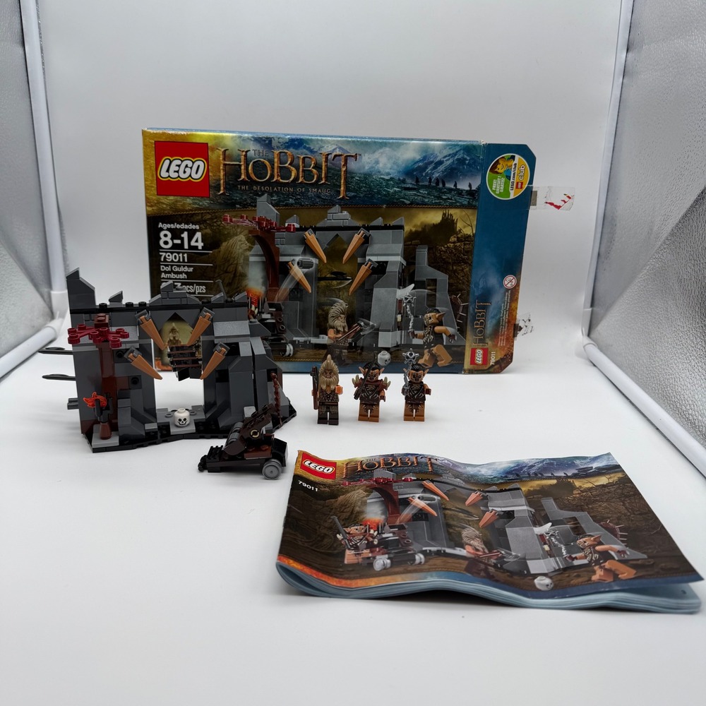 LEGO The Hobbit Dol Guldur Ambush 79011 Beorn Gundabad Orcs Complete Box